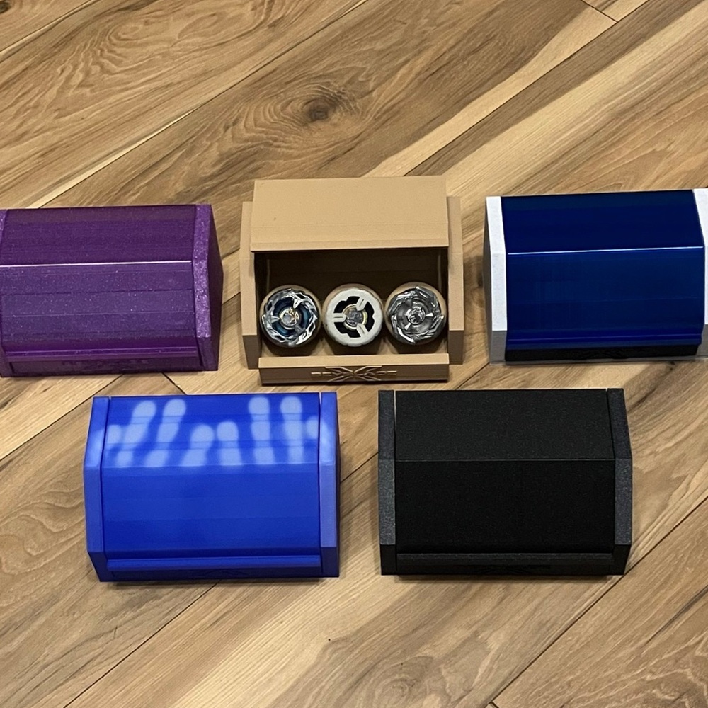 Beyblade X | Battle Chest | 3on3 Deck Case | 3D Print | PLA+